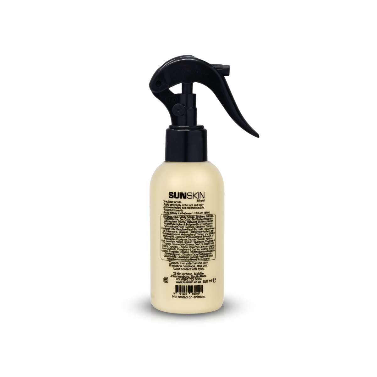 Sensitive skin hybrid mineral sunscreen SPF50