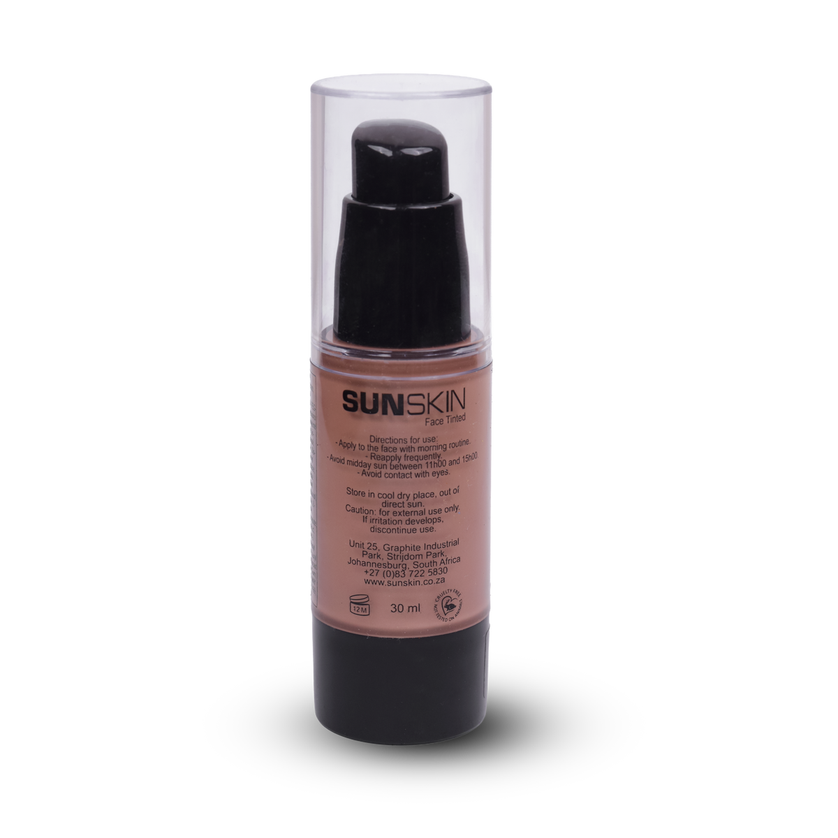 Sheer coverage tinted sunscreen SPF50