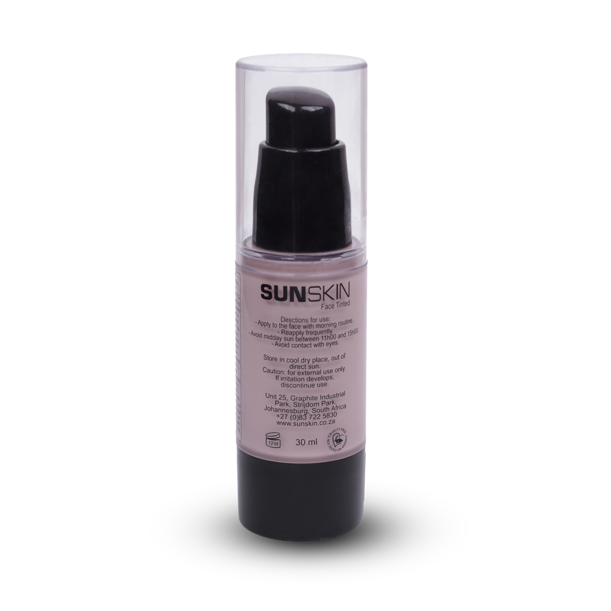 Sheer coverage tinted sunscreen SPF50