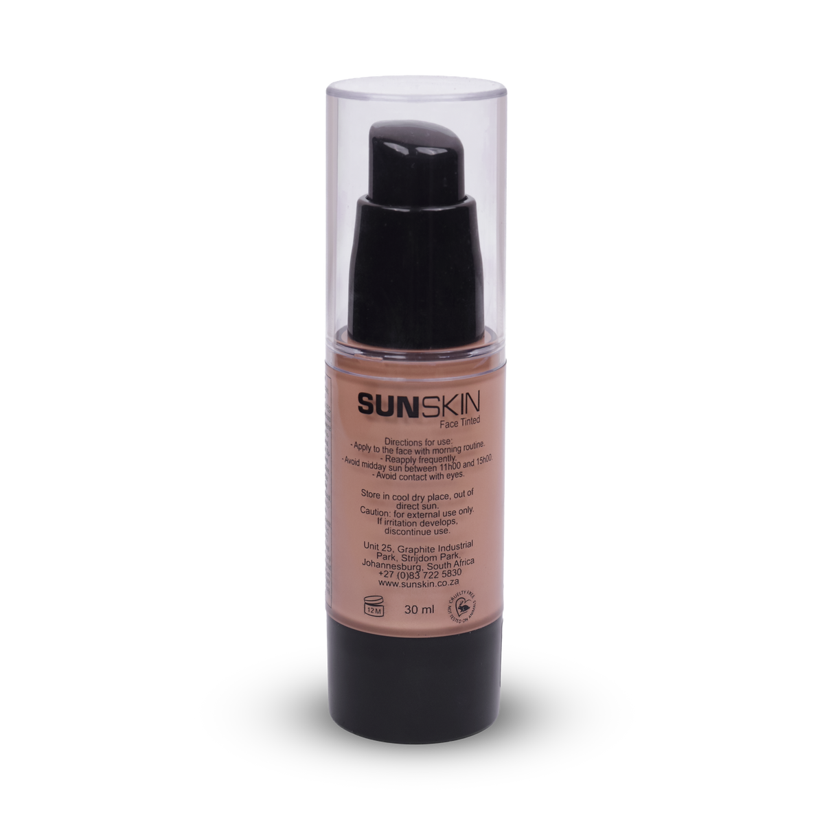 Sheer coverage tinted sunscreen SPF50