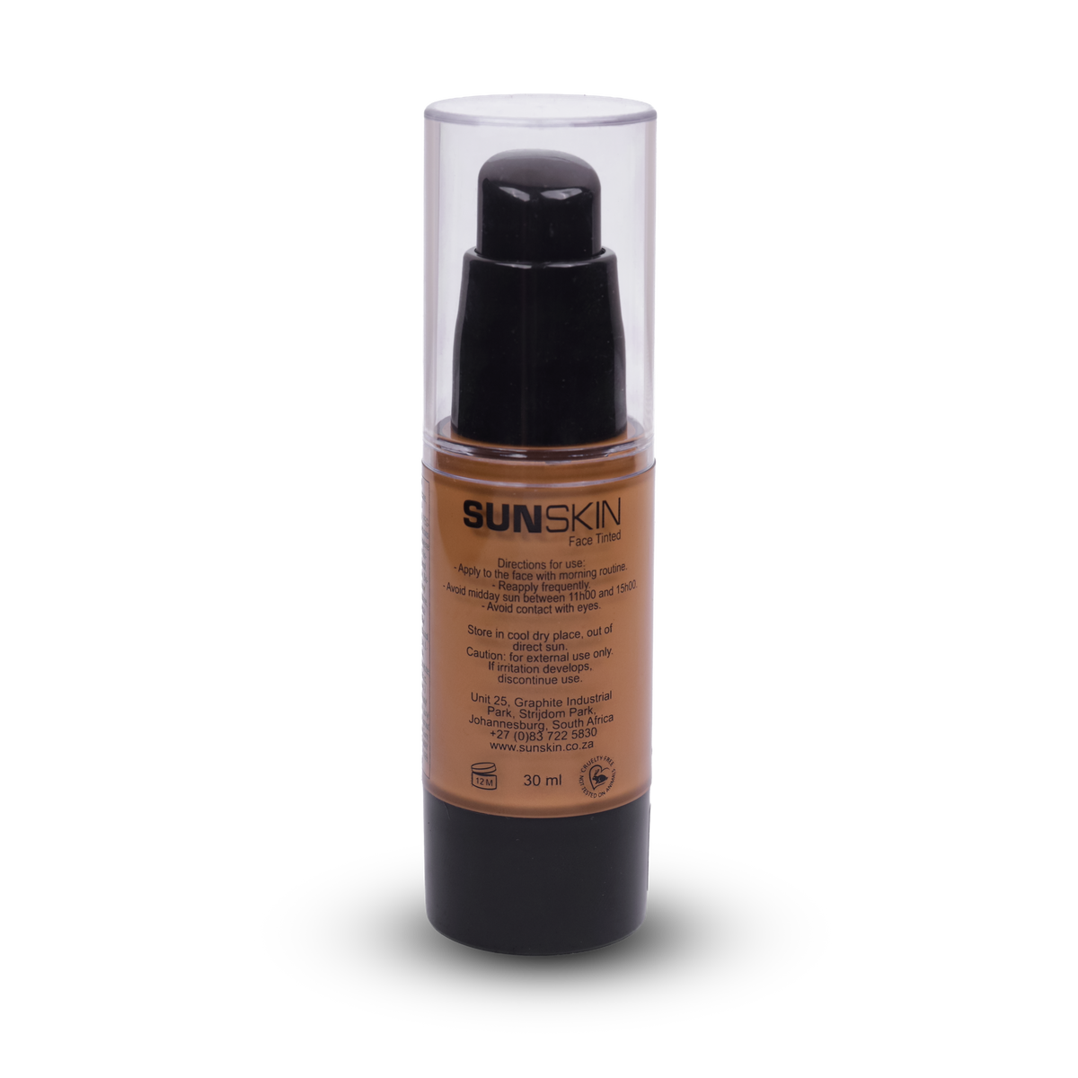 Full spectrum tinted sunscreen for face