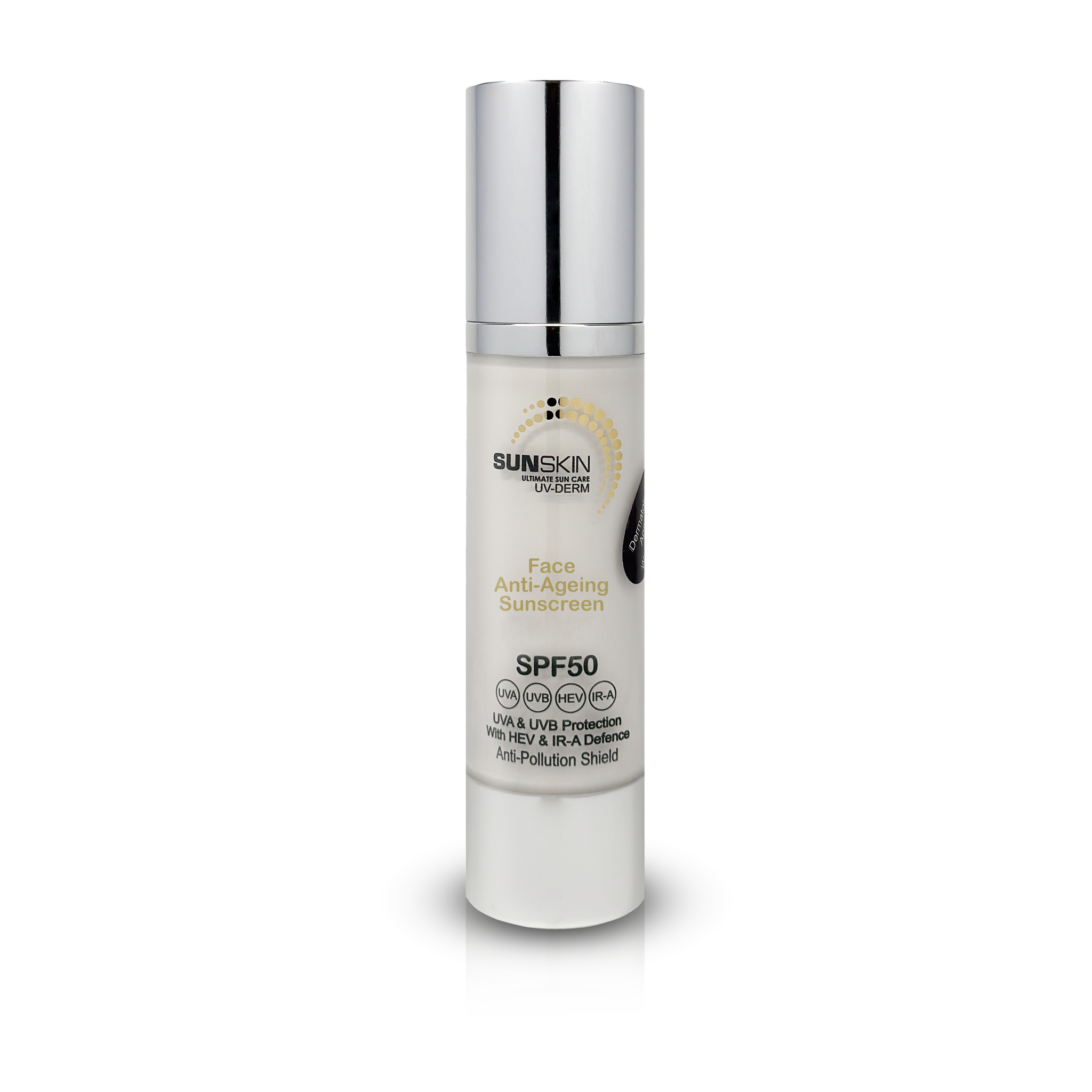 Anti-ageing face sunscreen SPF50