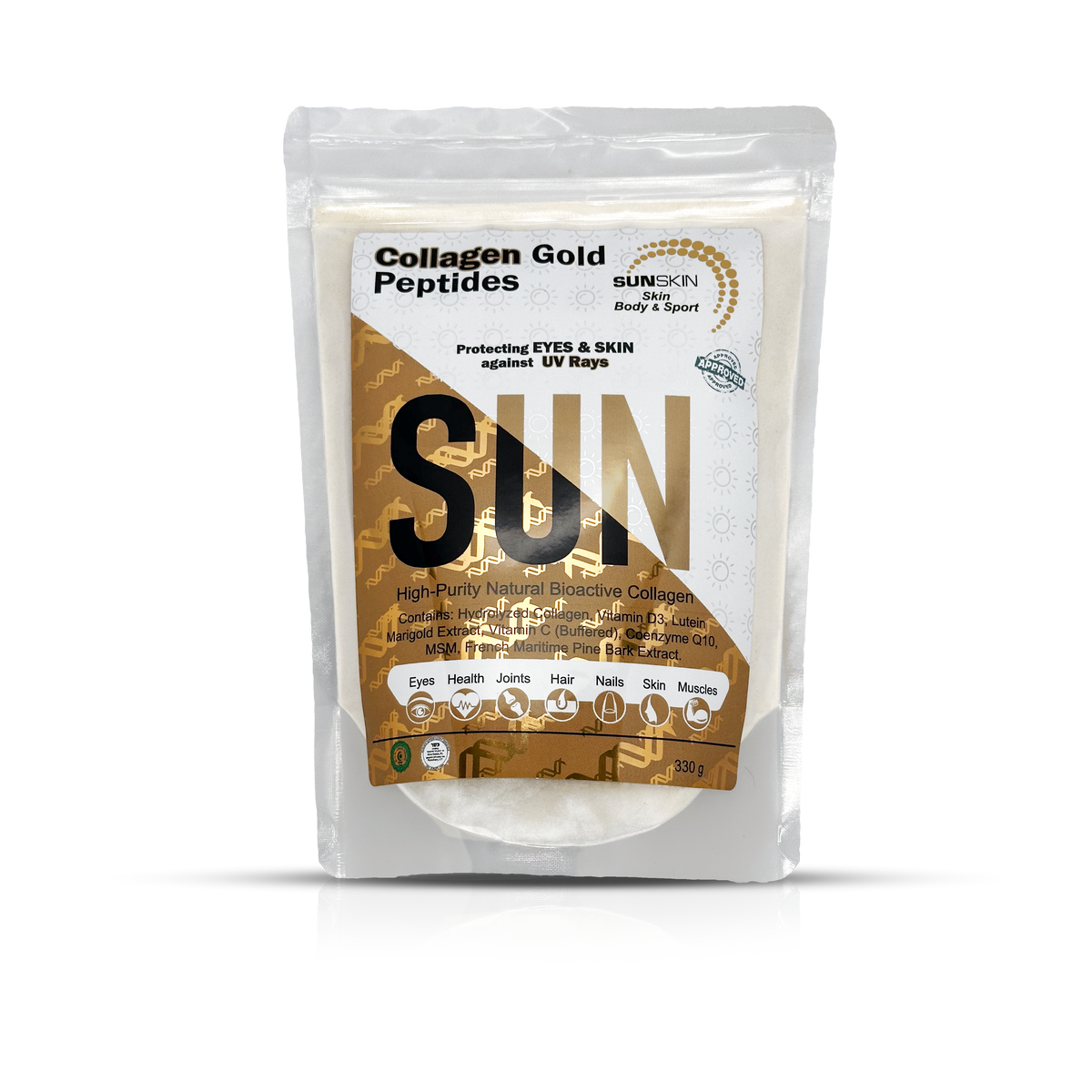 Sun Collagen Gold peptides supplement