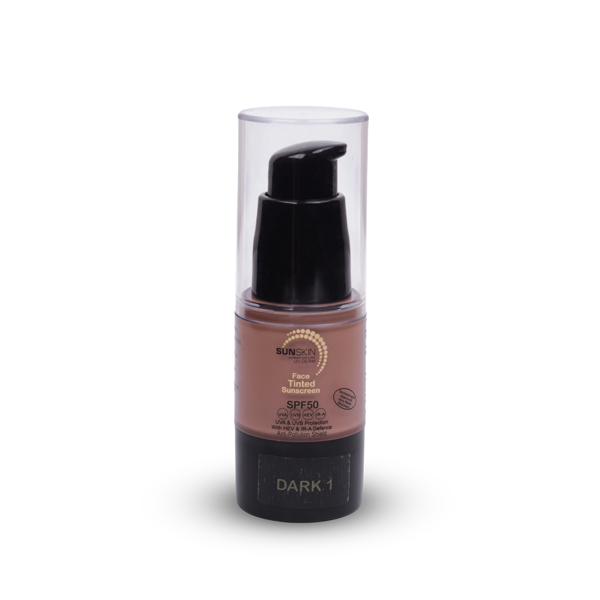 Sheer coverage tinted sunscreen travel size