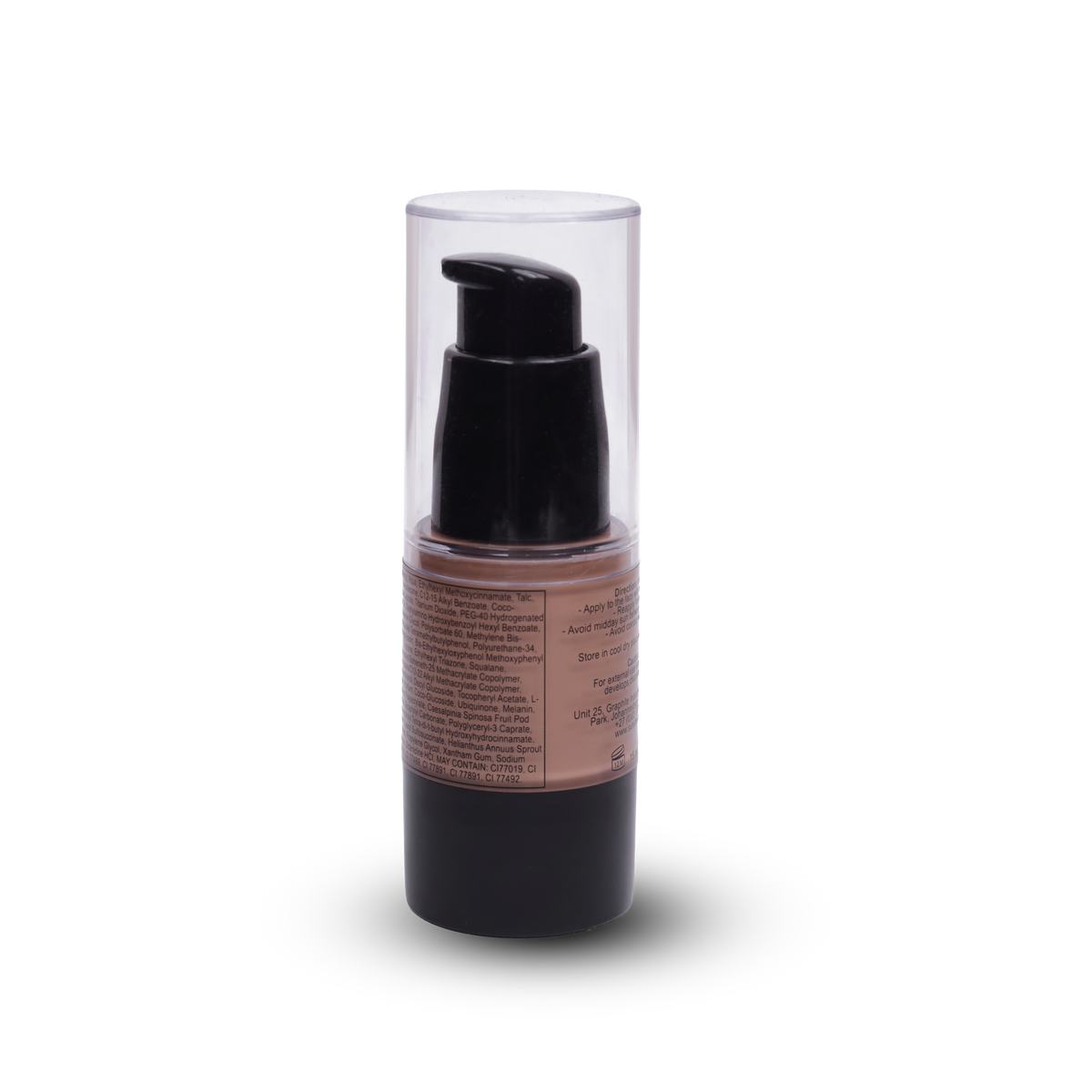 Travel size tinted sunscreen SPF50