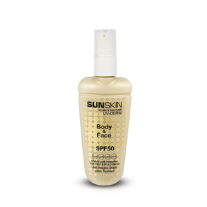 BODY & FACE SPF50 Sunscreen (Bottles & Tubes)