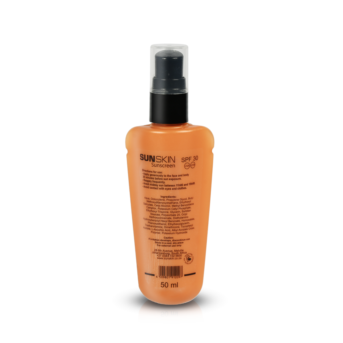 Broad spectrum SPF30 family sunscreen
