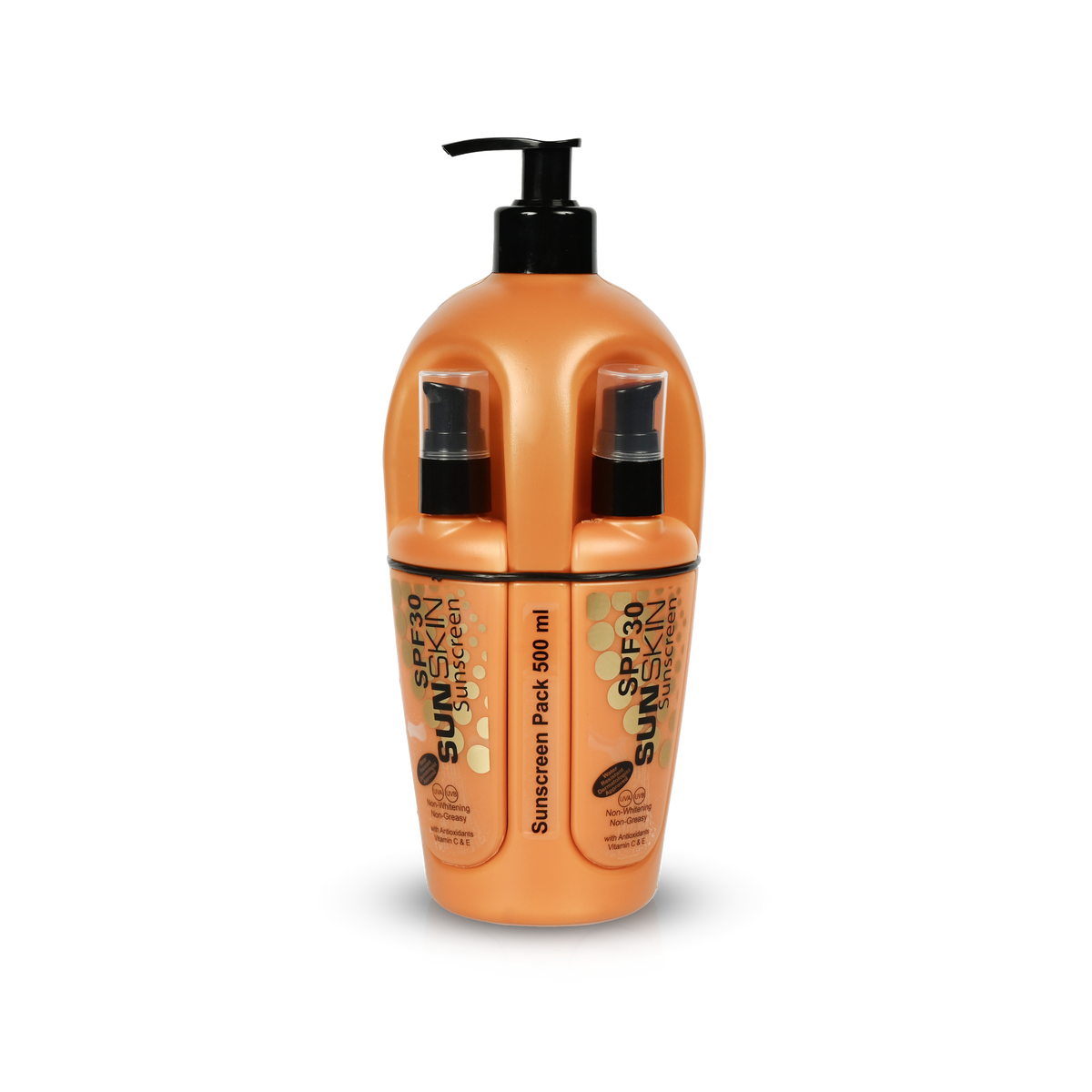 Broad spectrum SPF30 family sunscreen