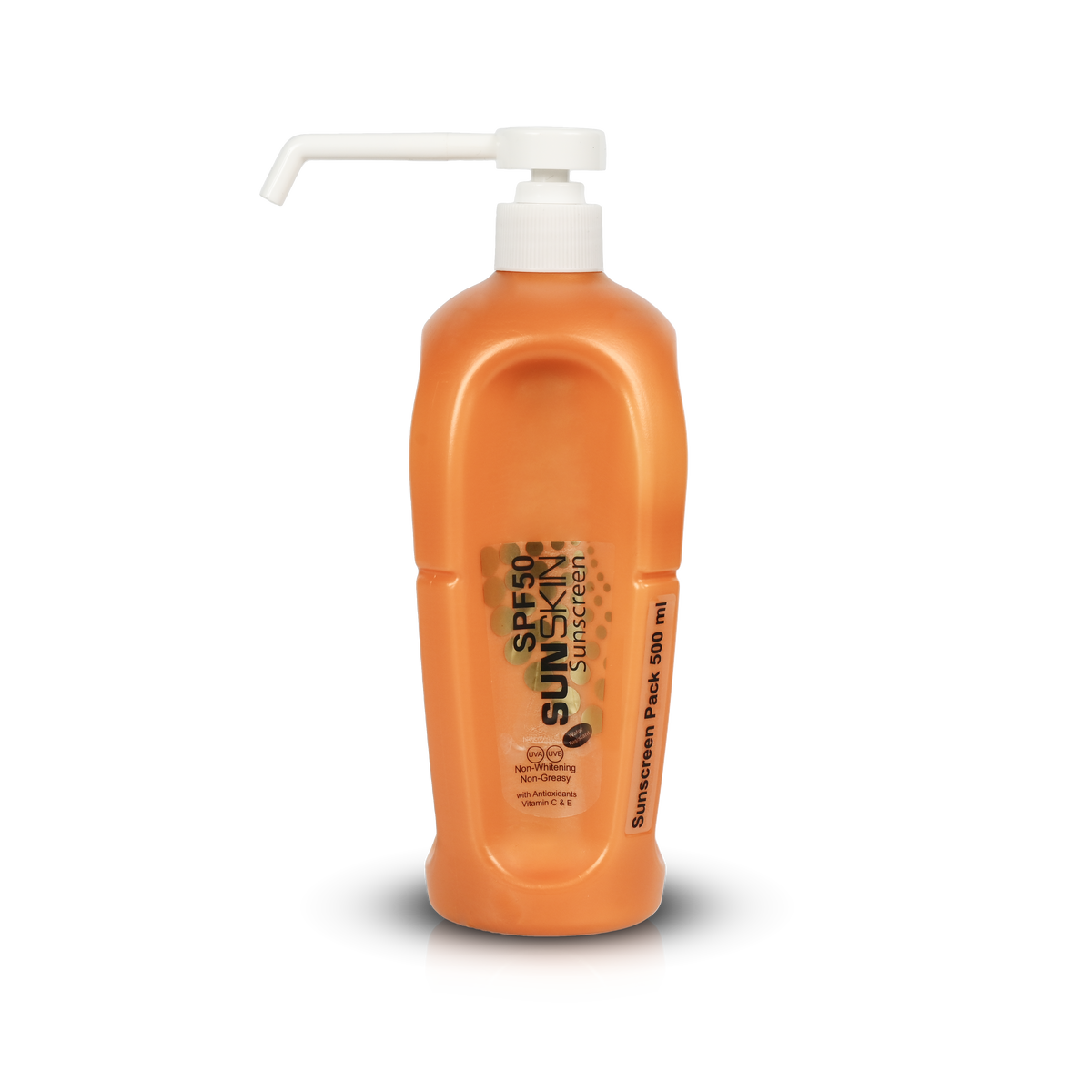 On-the-go SPF50 sunscreen bottles