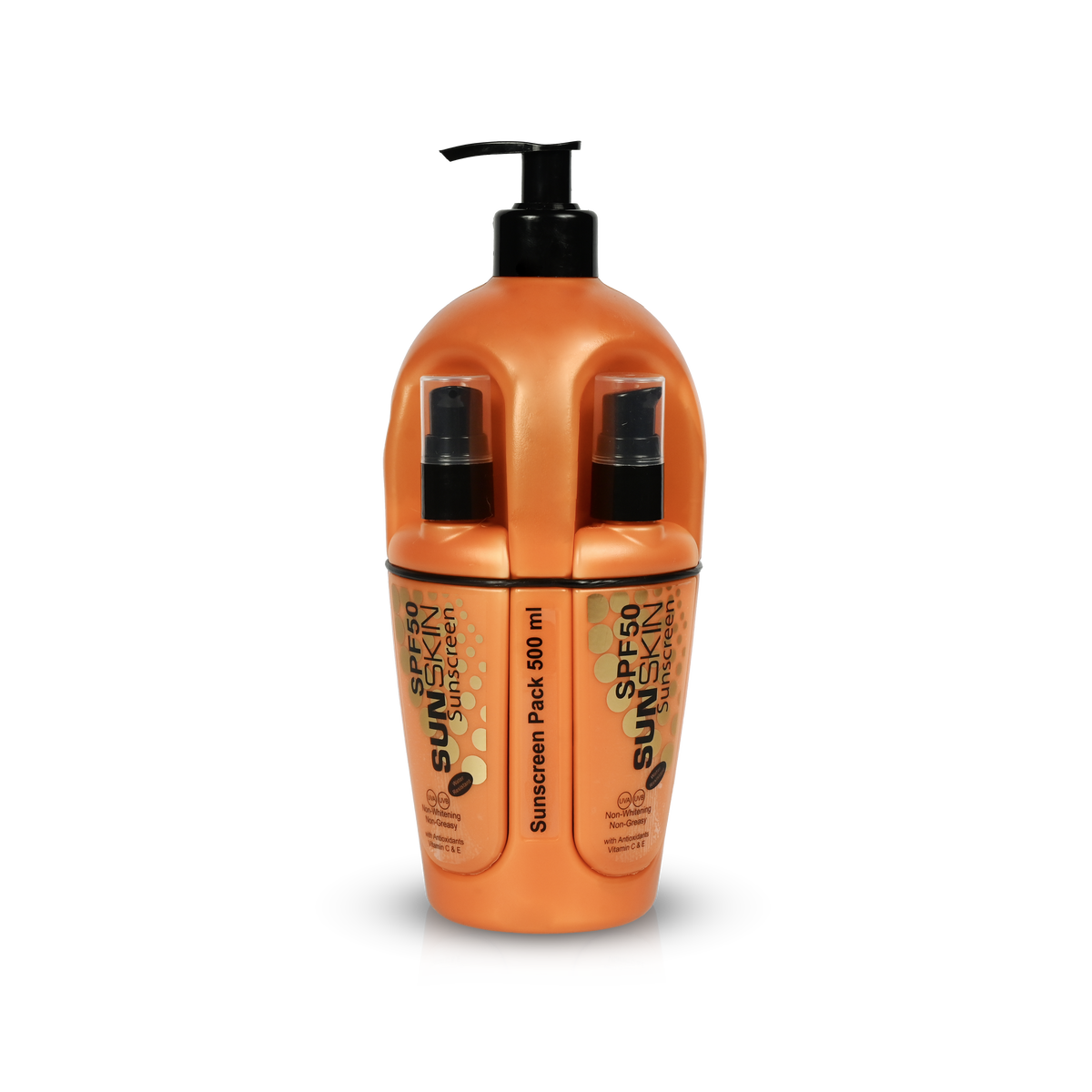 Broad spectrum SPF50 family sunscreen