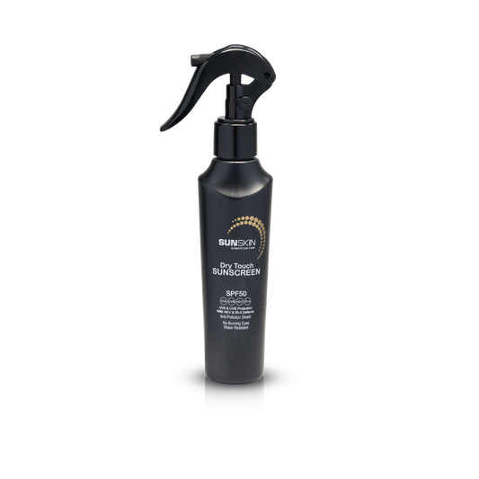 Dry touch sunscreen SPF50 black bottle