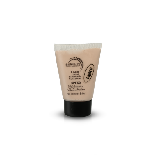Tinted sunscreen SPF50 trial size