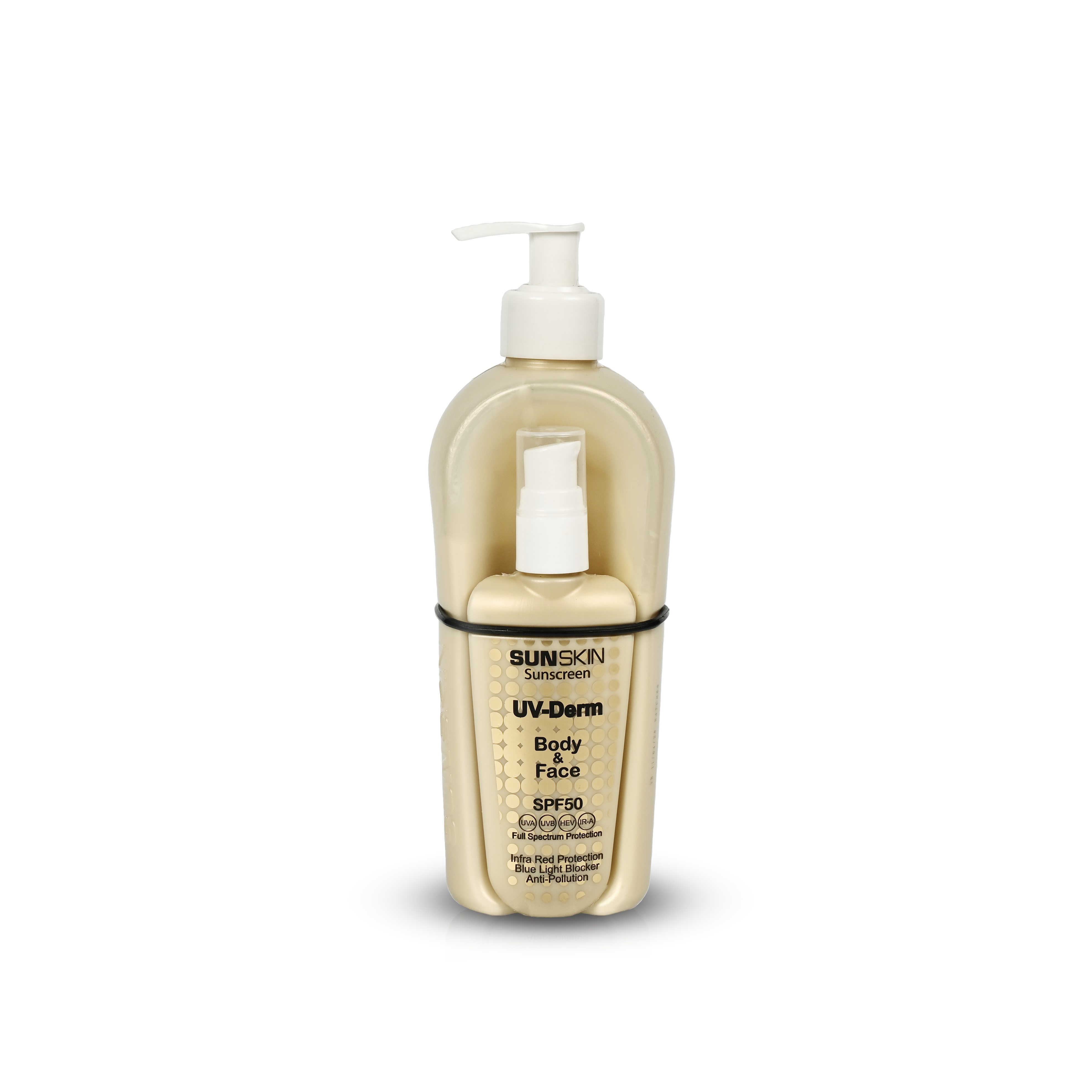 BODY & FACE SPF50 Sunscreen (Bottles & Tubes)