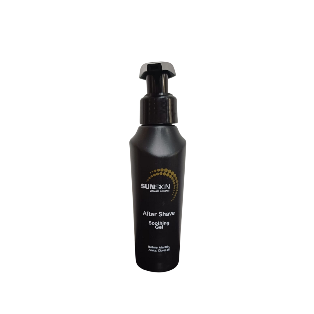 Soothing gel for sensitive skin after shaving
