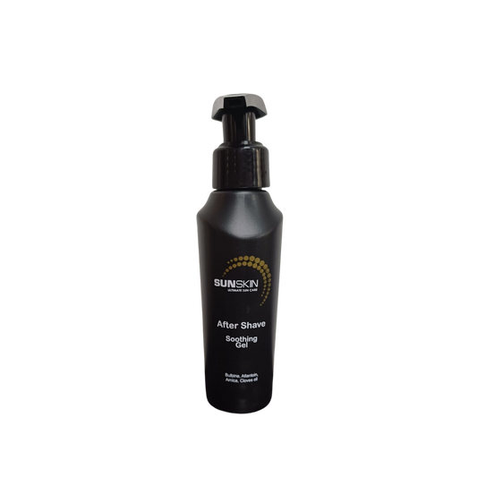 Soothing gel for sensitive skin after shaving