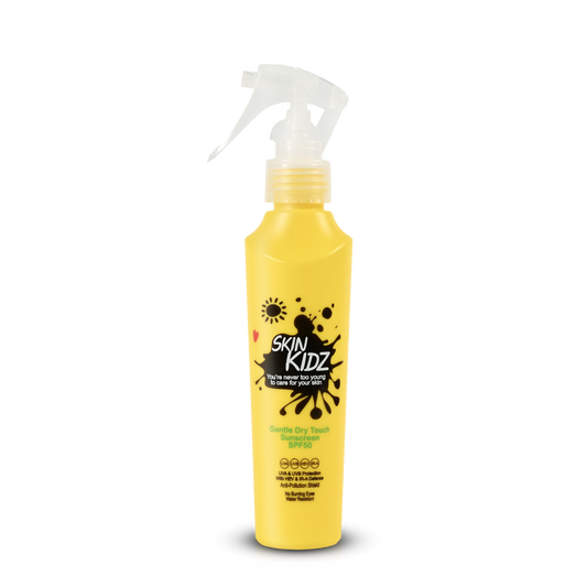 Kids SPF50 dry touch sunscreen spray