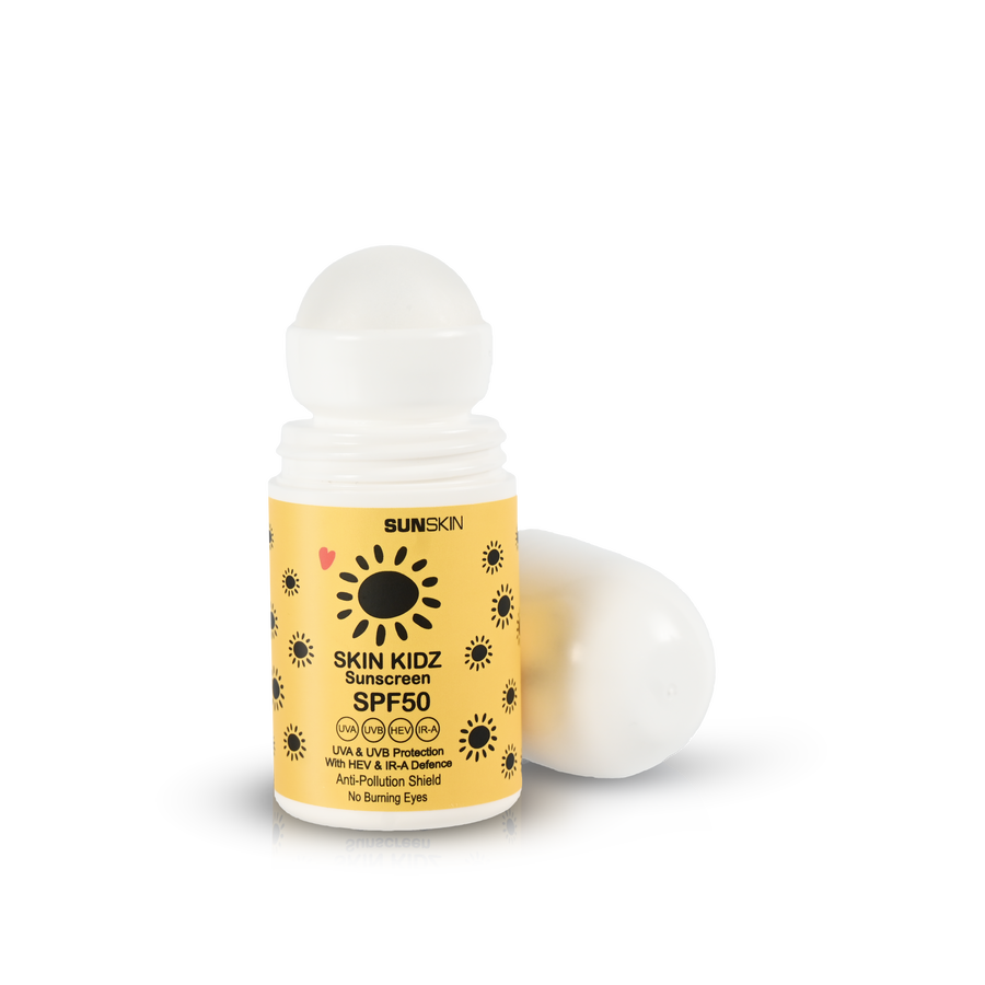 Kids SPF50 roll-on sunscreen