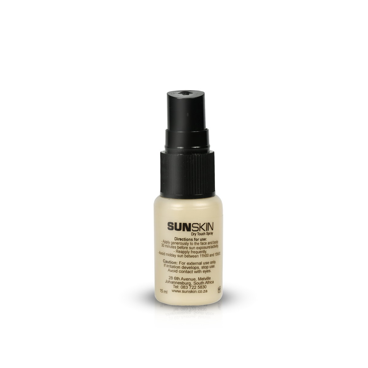 Dry touch sunscreen SPF50 spray for face and body