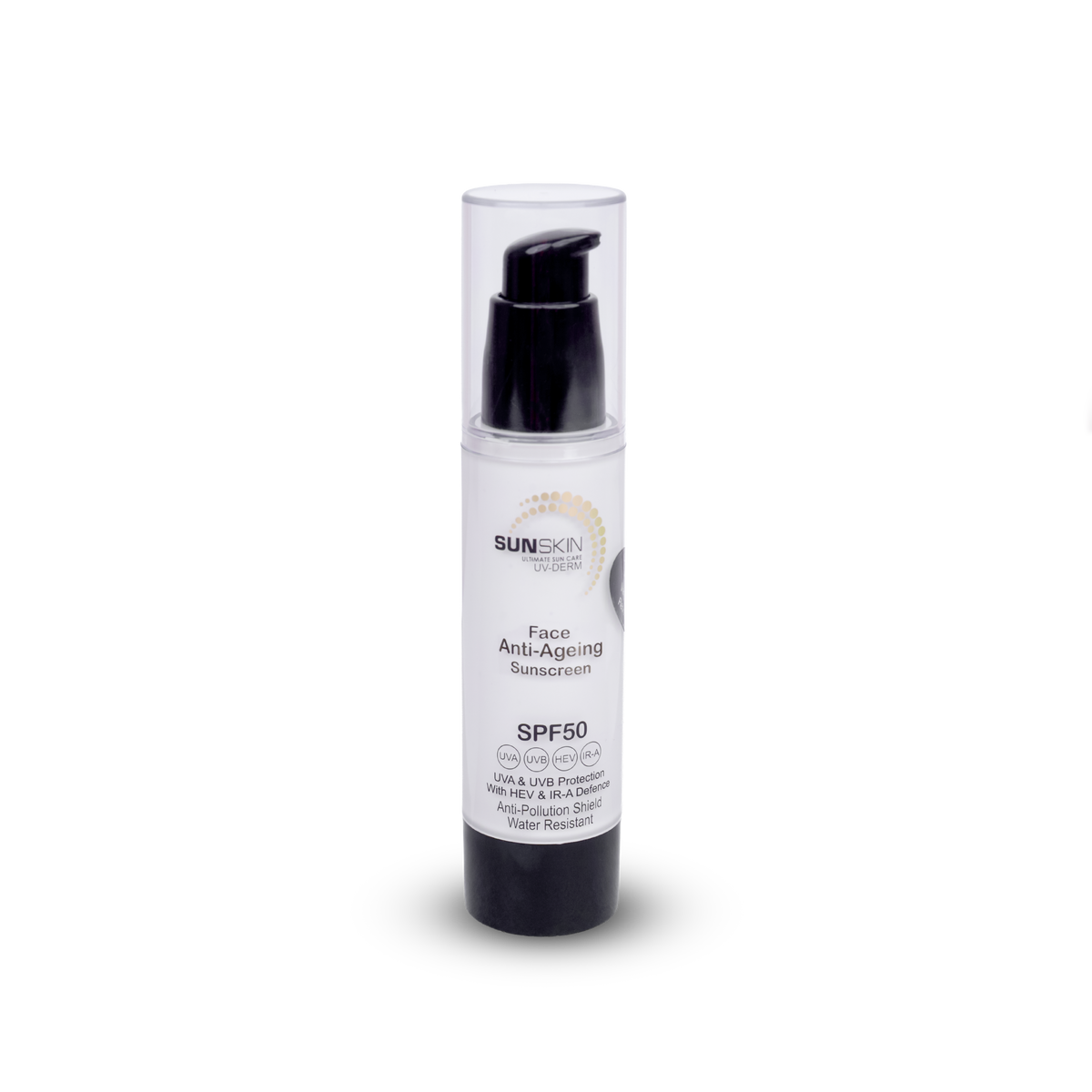 Anti-ageing face sunscreen SPF50 cream-gel