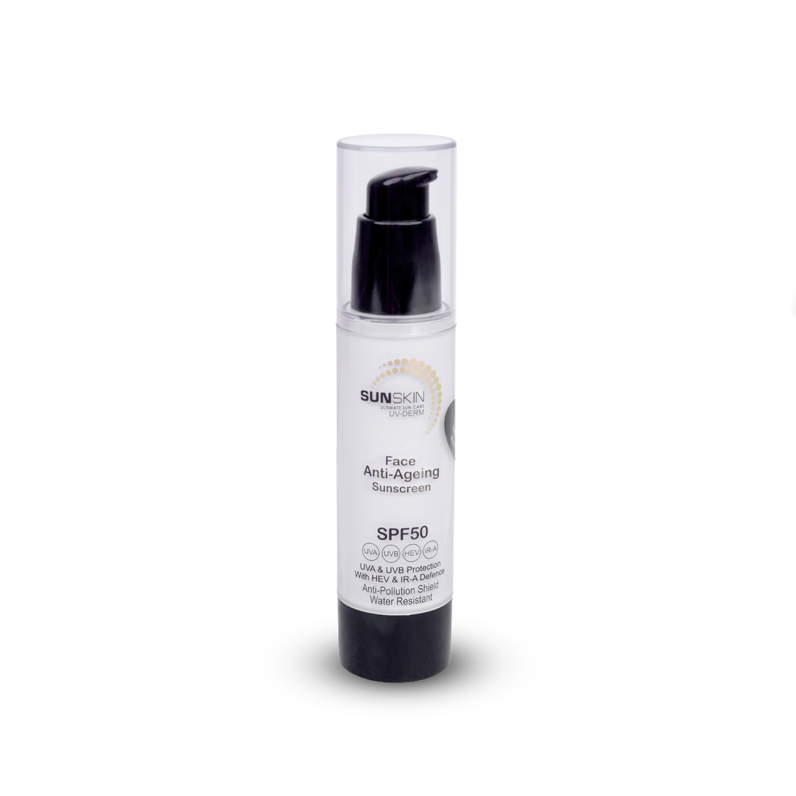 Anti-ageing face sunscreen SPF50 cream-gel