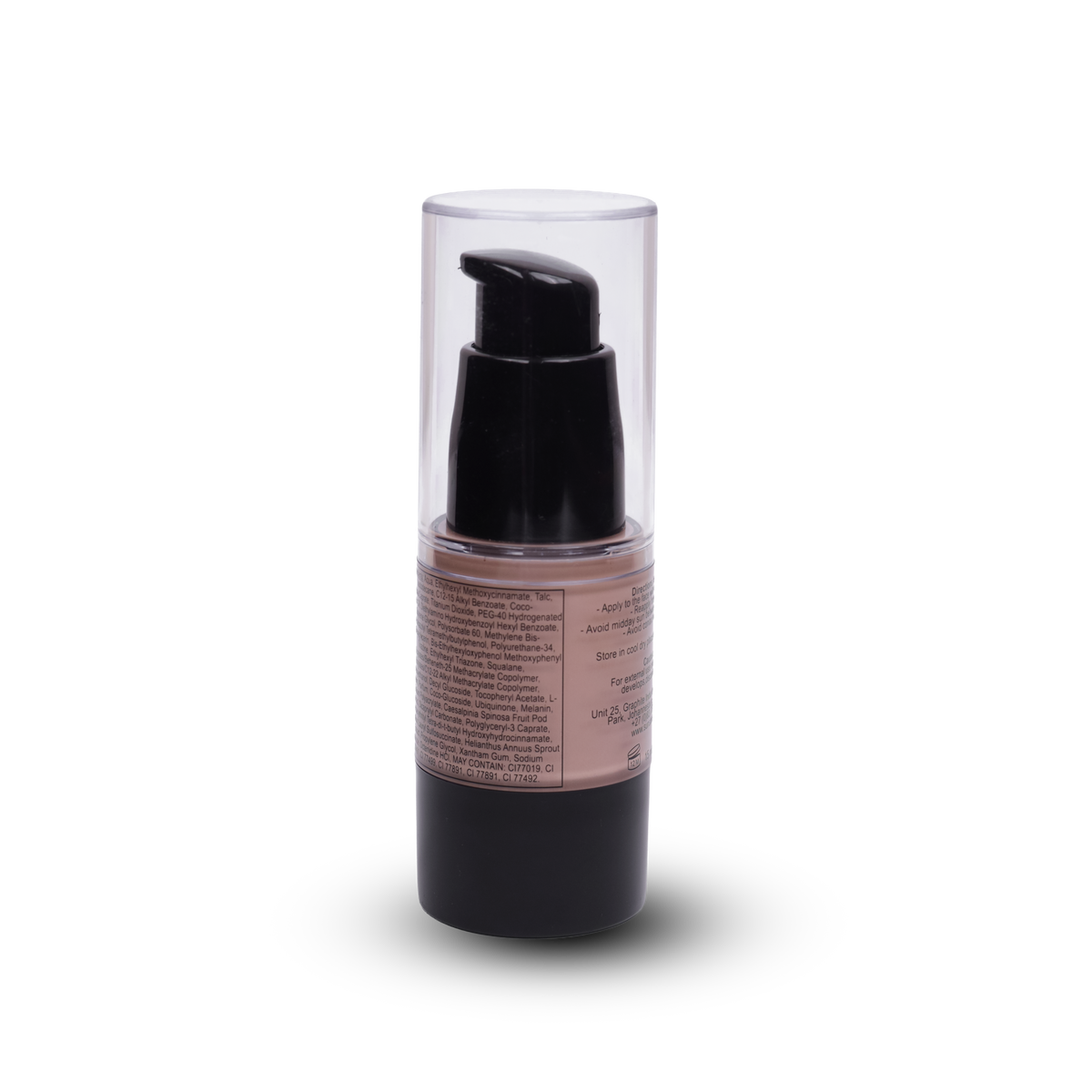 Travel size tinted sunscreen SPF50