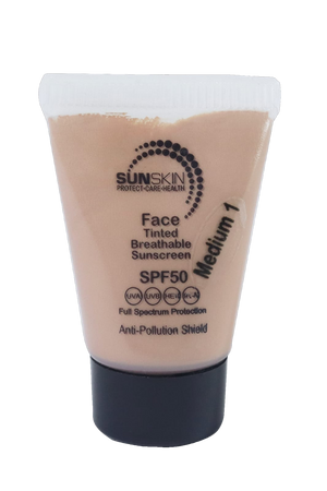 FACE Tinted Cream-Gel SPF50 Sunscreen 5ml Trial Size Tube